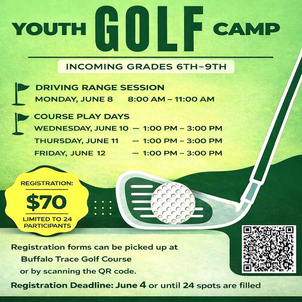 Buffalo Trace Golf Camp June 2026